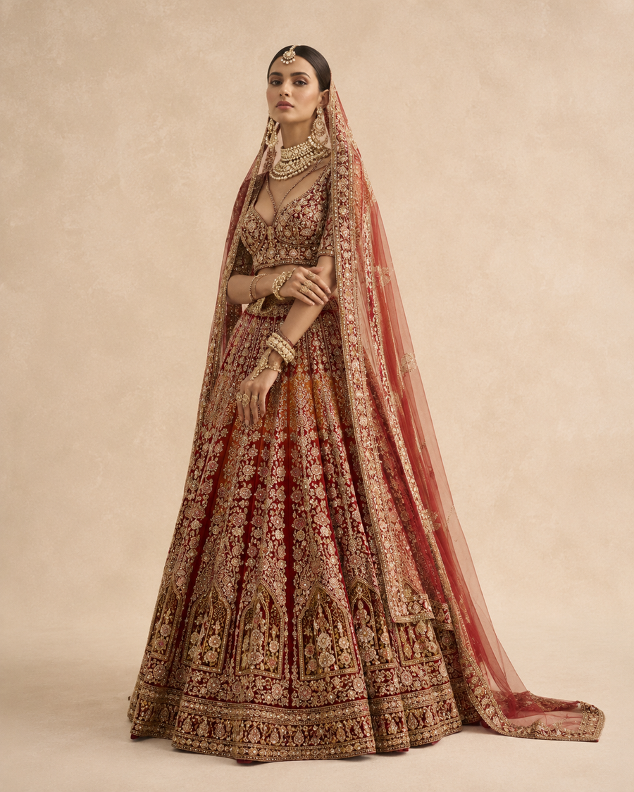 Customer wearing Shree Yamuna